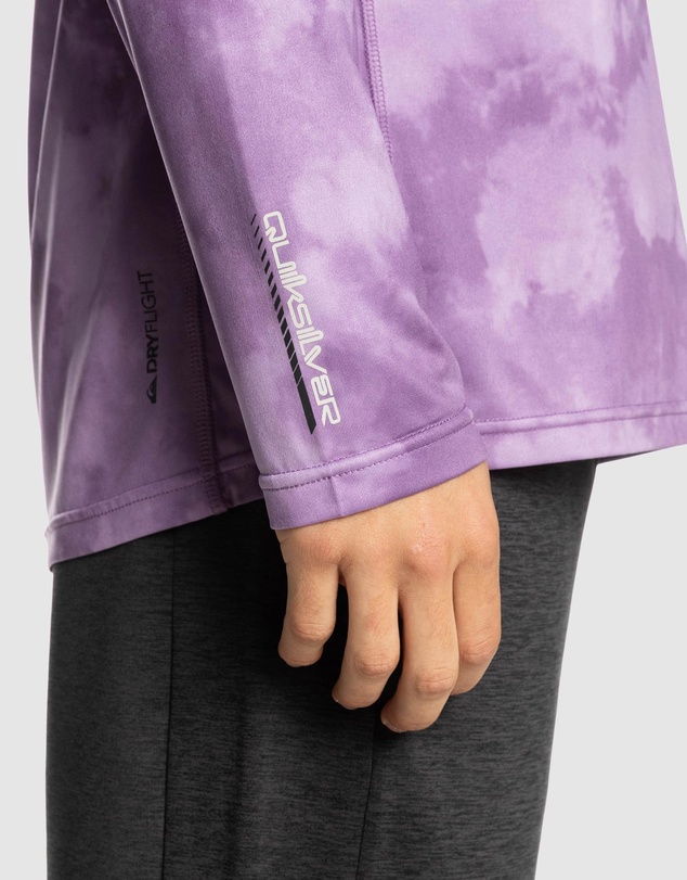 Quiksilver - Training Tie Dye   Long Sleeve T Shirt For Men