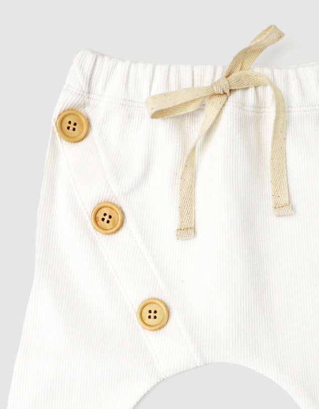 WITH LOVE FOR KIDS - Basics Thick Ribbed Pant - Babies - Kids