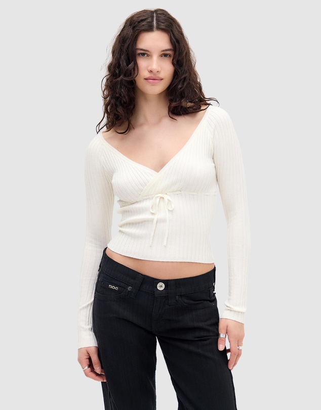 BDG By Urban Outfitters - Knit Wrap Top