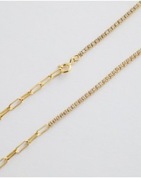 Native Sol - EdieTennis Chain Necklace