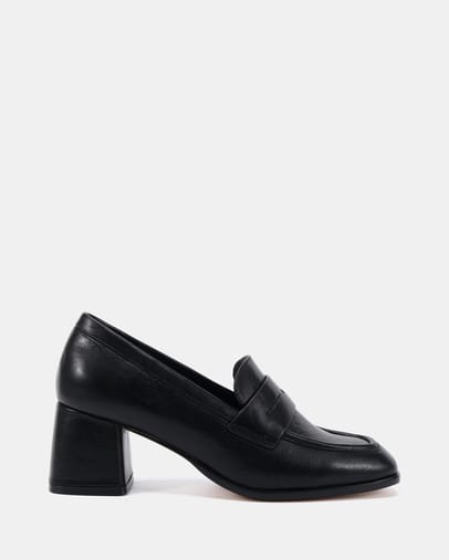 BLACK LEATHER