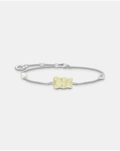 THOMAS SABO - HARIBO Pineapple White Bear Bracelet