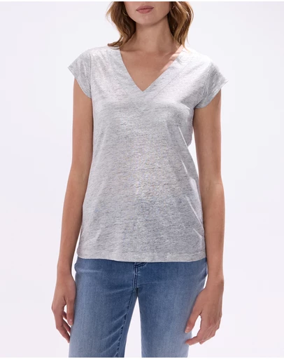 Marcs - Afterglow Foil Linen Tee