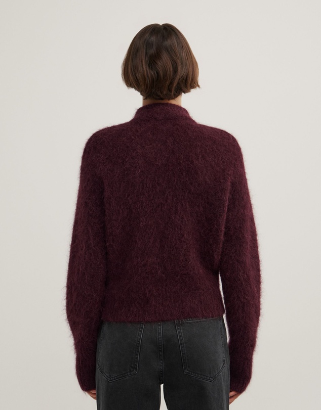 Witchery - Fluffy Funnel Bomber Jacket