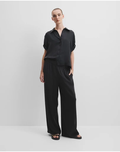 Country Road - Pull On Cupro Pant