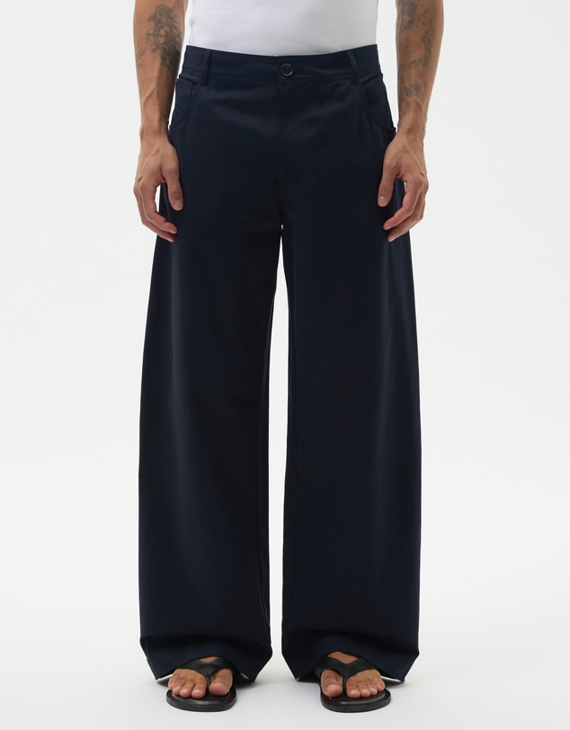 AERE - Lane Barrel Trouser