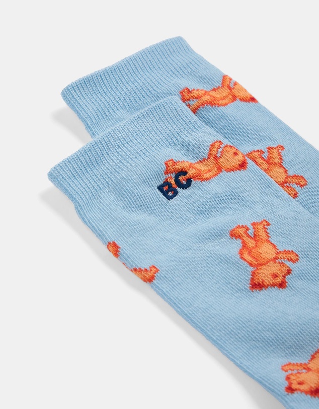 Bobo Choses - Softpaw Monster All Over Long Socks - Babies-Kids