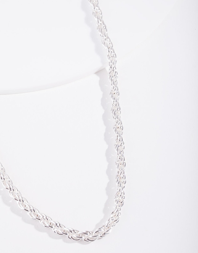 Lovisa - Silver Plated Thick Chain Necklace