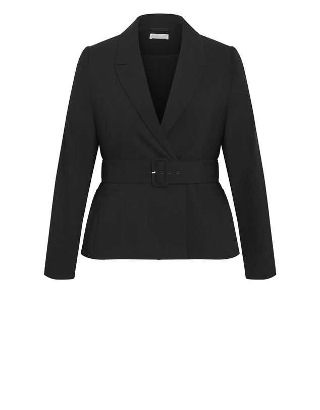 City Chic - Ivy Belted Blazer