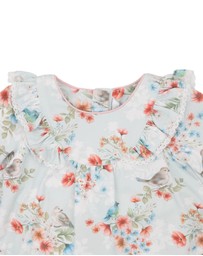 Bebe by Minihaha - Gemma Bird Organic Overlay Dress - Babies
