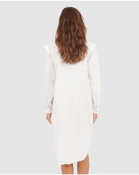 Primness - Ruffles Shirt Dress