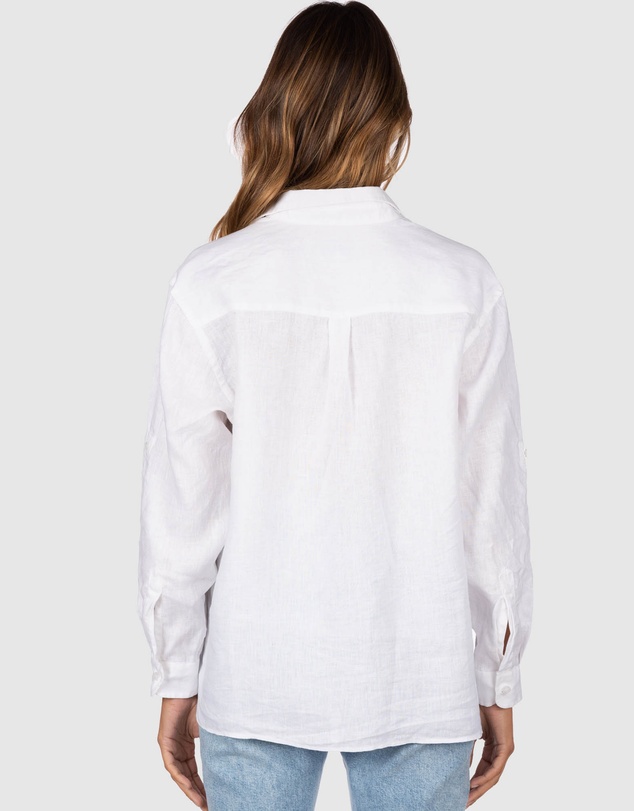CAMIXA - Luna Oversize Linen Shirt
