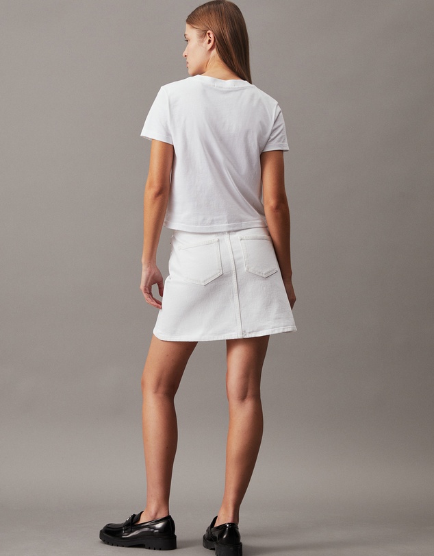 Calvin Klein Jeans - High Rise Denim Mini Skirt