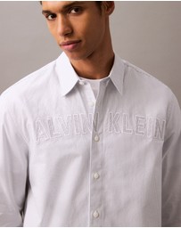 Calvin Klein Jeans - Oxford Logo Relaxed Button-Down Shirt