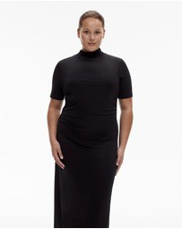 Witchery - Jersey Mock Neck Dress