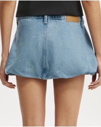 Cotton On - Bubble Denim Skirt