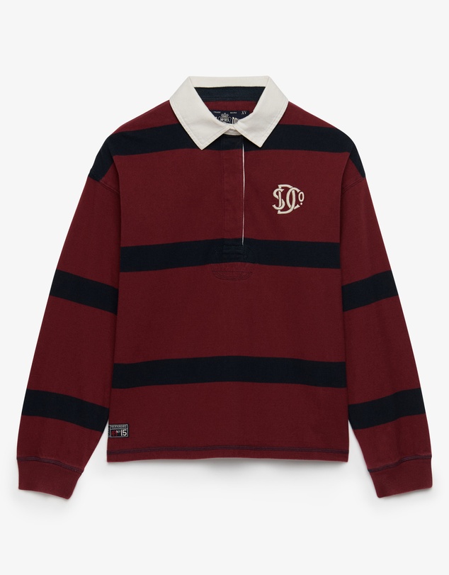 Superdry - Heritage Stripe Rugby Top