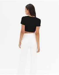 Style Addict - Side Ruche Tee
