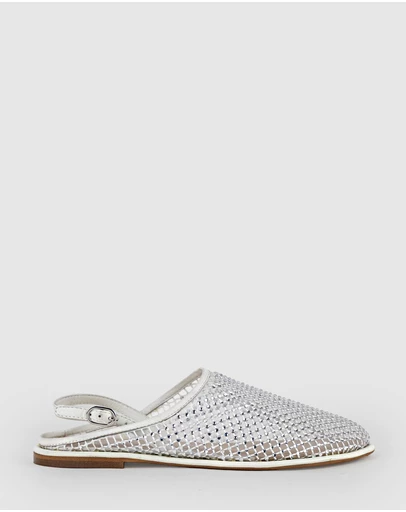 Edward Meller - FERAH Mesh Flat with Back Strap