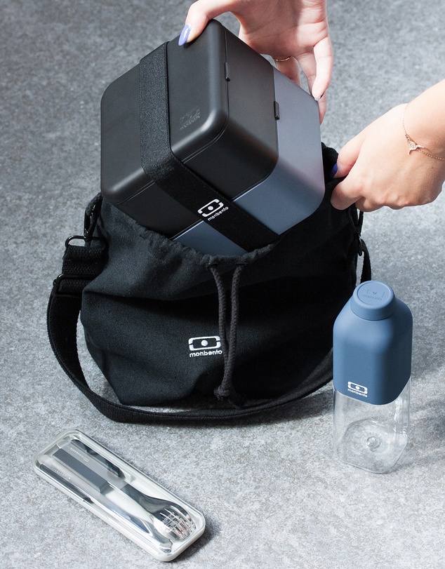 Monbento - Monbento Mb Fresh Insulated Lunch Bag - Black