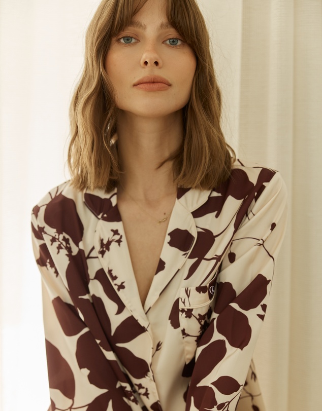 Gingerlilly - Ivy Silky Satin PJ set