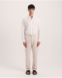 SABA - Elias Linen Cotton Regular Side Adjuster Pant