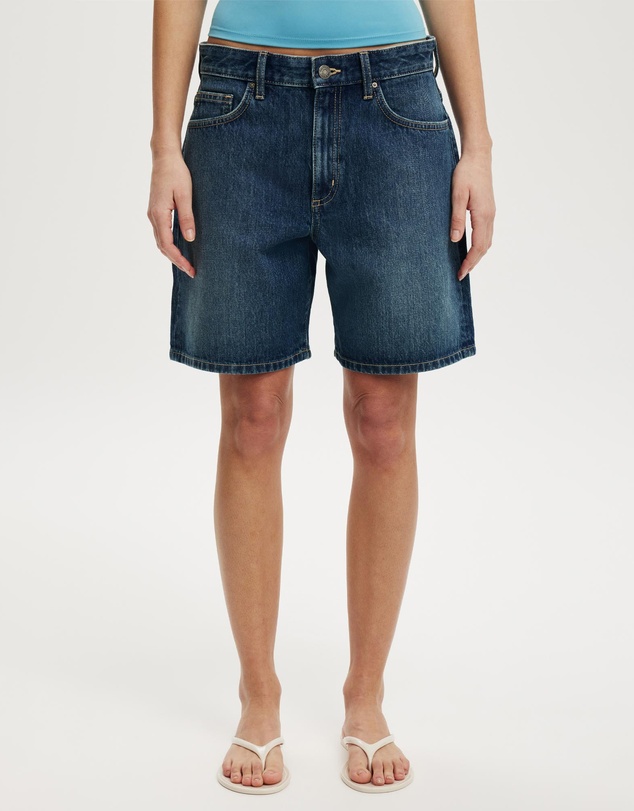 Cotton On - Relaxed Denim Shorts