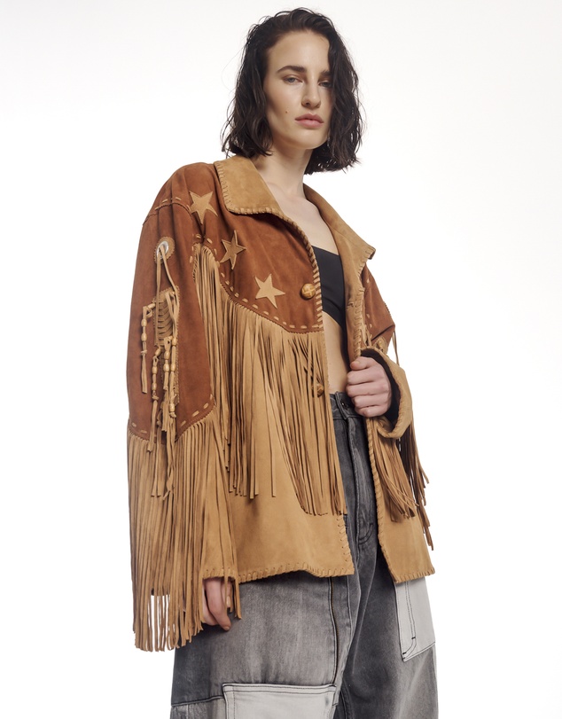 THE TALES - Portobello Road Fringed Suede Jacket