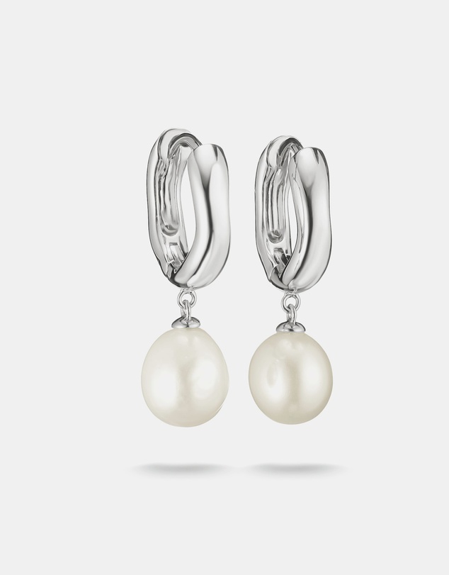 THOMAS SABO - THOMAS SABO Hoop earrings pearl
