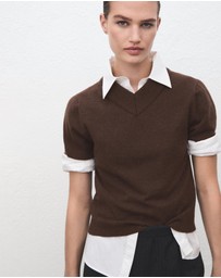 M.N.G - V-Neck Knit Sweater