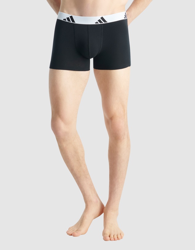 adidas Sportswear - 2 Pack Active Flex Cotton Trunk Underwear