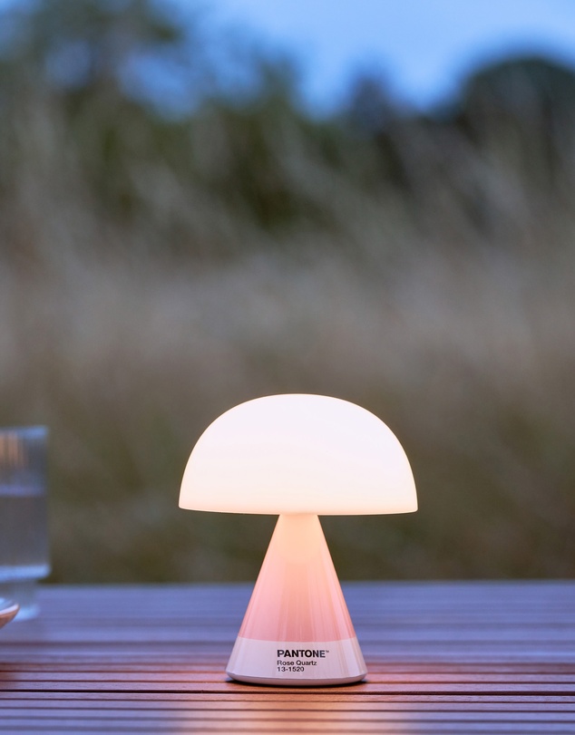Lexon - Lexon Mina M Medium Portable Led Lamp PANTONE - Rose Pink