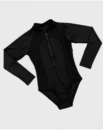 Aqua Blu Kids - Stepping Stones Long Sleeve One Piece - Teens