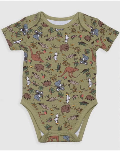 B Free Intimate Apparel - 100% Organic Cotton Short Sleeve Baby Bodysuit - Baby & Toddler