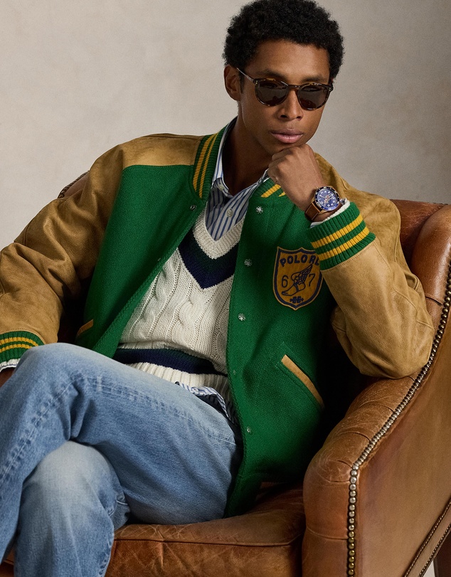 Polo Ralph Lauren - Embroidered Cotton-Blend Cricket Sweater
