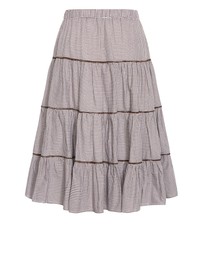 City Chic - Tessa Check Print Skirt