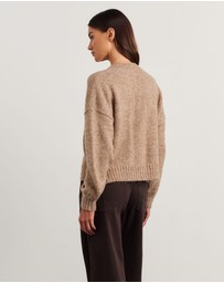 Jag - Lily Fluffy Knit Cardigan