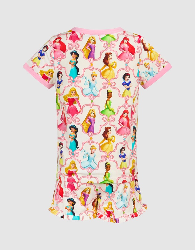 Rock Your Kid - Disney Princess Bow Short Pyjama Set - ICONIC EXCLUSIVE - Kids-Teens