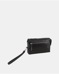 Pierre Cardin - Pierre Cardin Men's Leather Organiser Bag