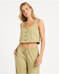 Billabong - Womens Another Wave Woven Tank Top