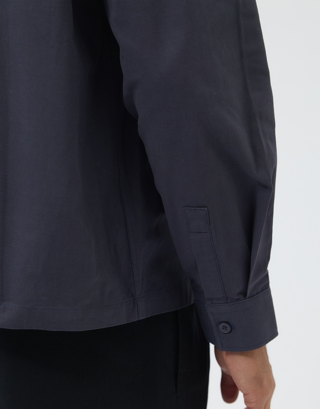 AERE - Boxy Fit Cotton Overshirt