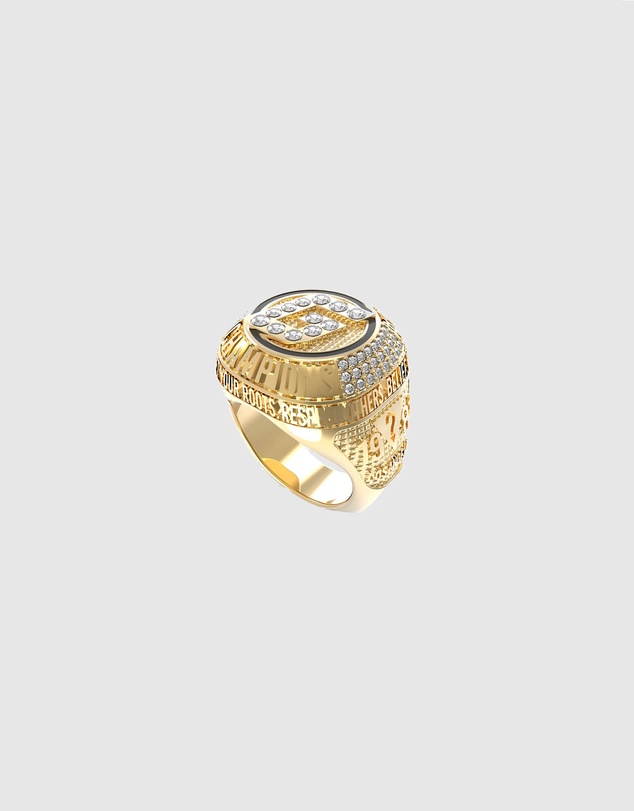 GUESS - GUESS G Coin Gold-Tone Ring