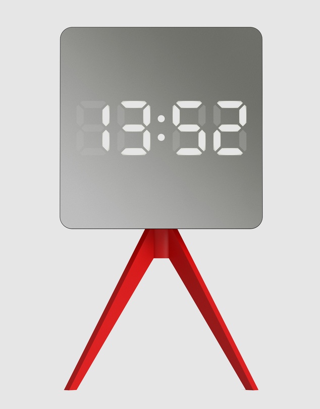 Newgate - Newgate Space Hotel Droid Led Alarm Clock Red