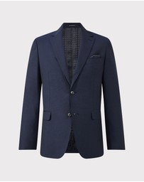 Van Heusen - Wool Blend Check Suit Jacket