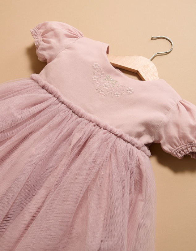 Purebaby - Tulle Dress - Kids-Babies