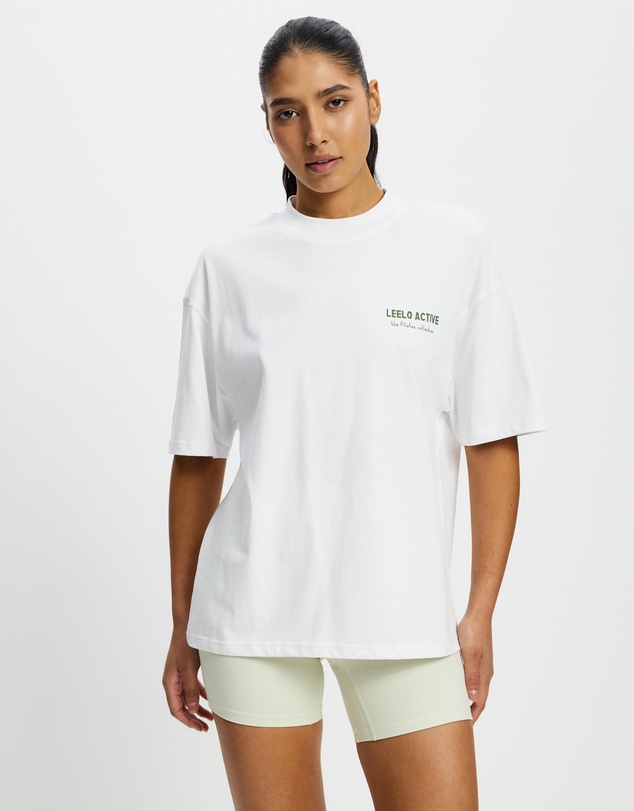 Leelo Active - V5 Pilates Collection Tee - ICONIC EXCLUSIVE
