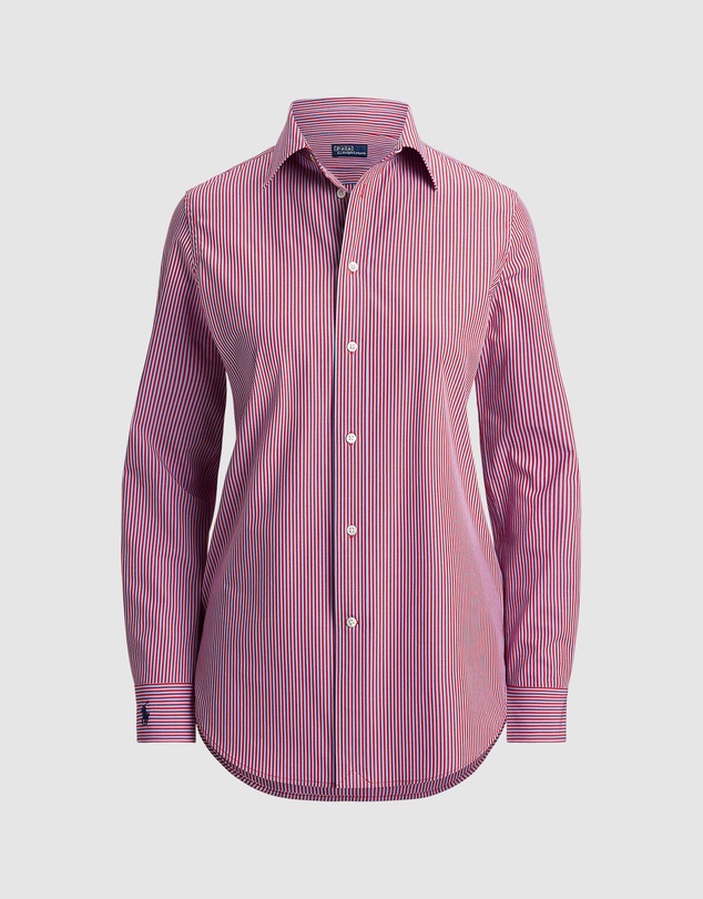 Polo Ralph Lauren - End-On-End Stretch Slim Fit Cotton Shirt - The ICONIC Exclusive