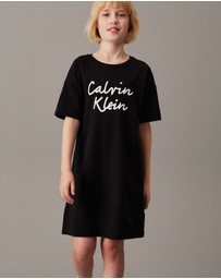 Calvin Klein Jeans - Girls Oversized Logo T-Shirt Dress