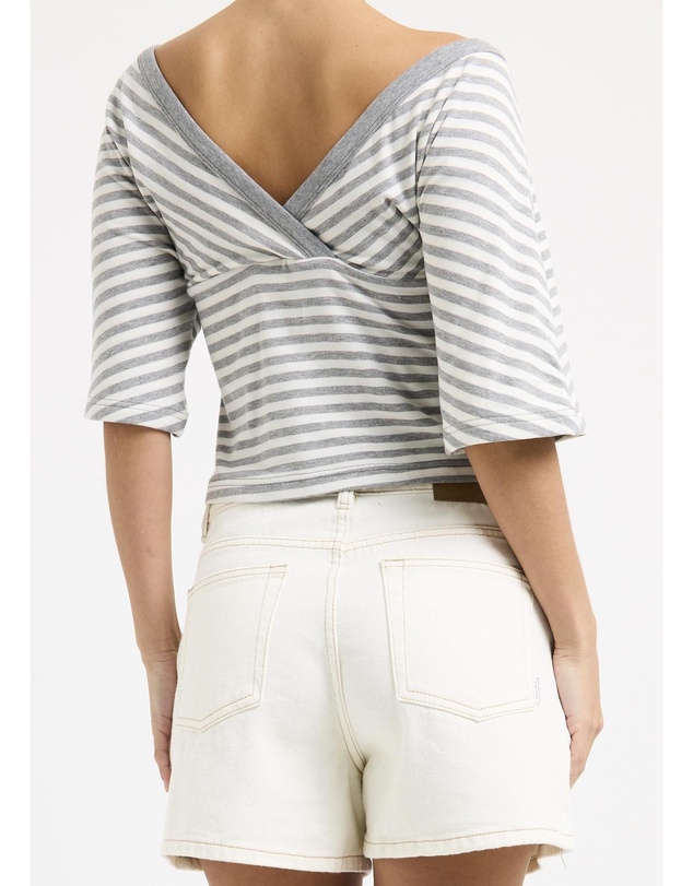 Insight - Andre Plunge V Neck Top