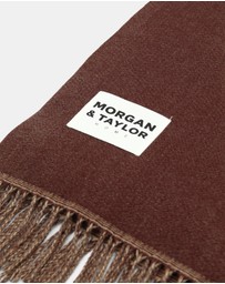Morgan & Taylor - Sonder Throw Blanket in Brown